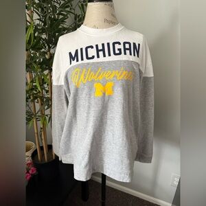 Michigan Wolverines Sweatshirt Size xl men champion pullover